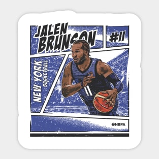 Jalen Brunson New York Comic Sticker